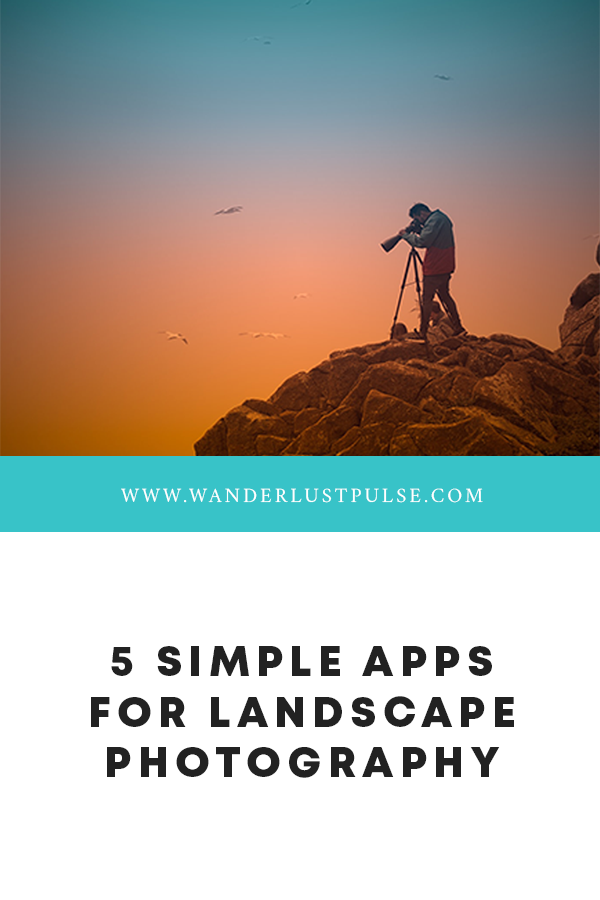 5 simple apps for landscape photography