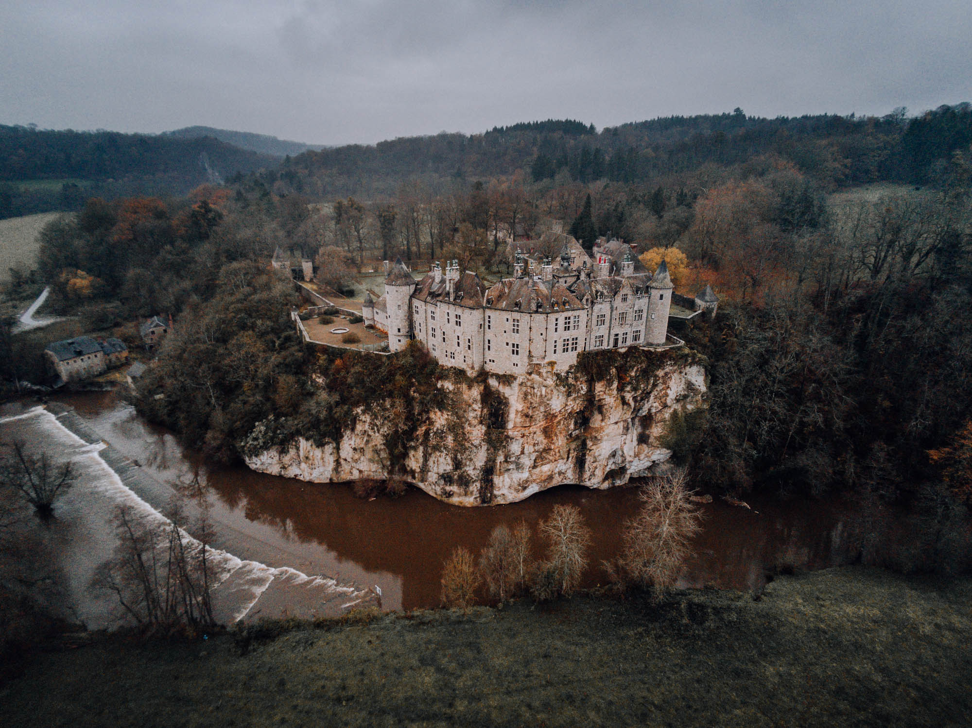 Walzin Castle, the most beautiful castle in Belgium