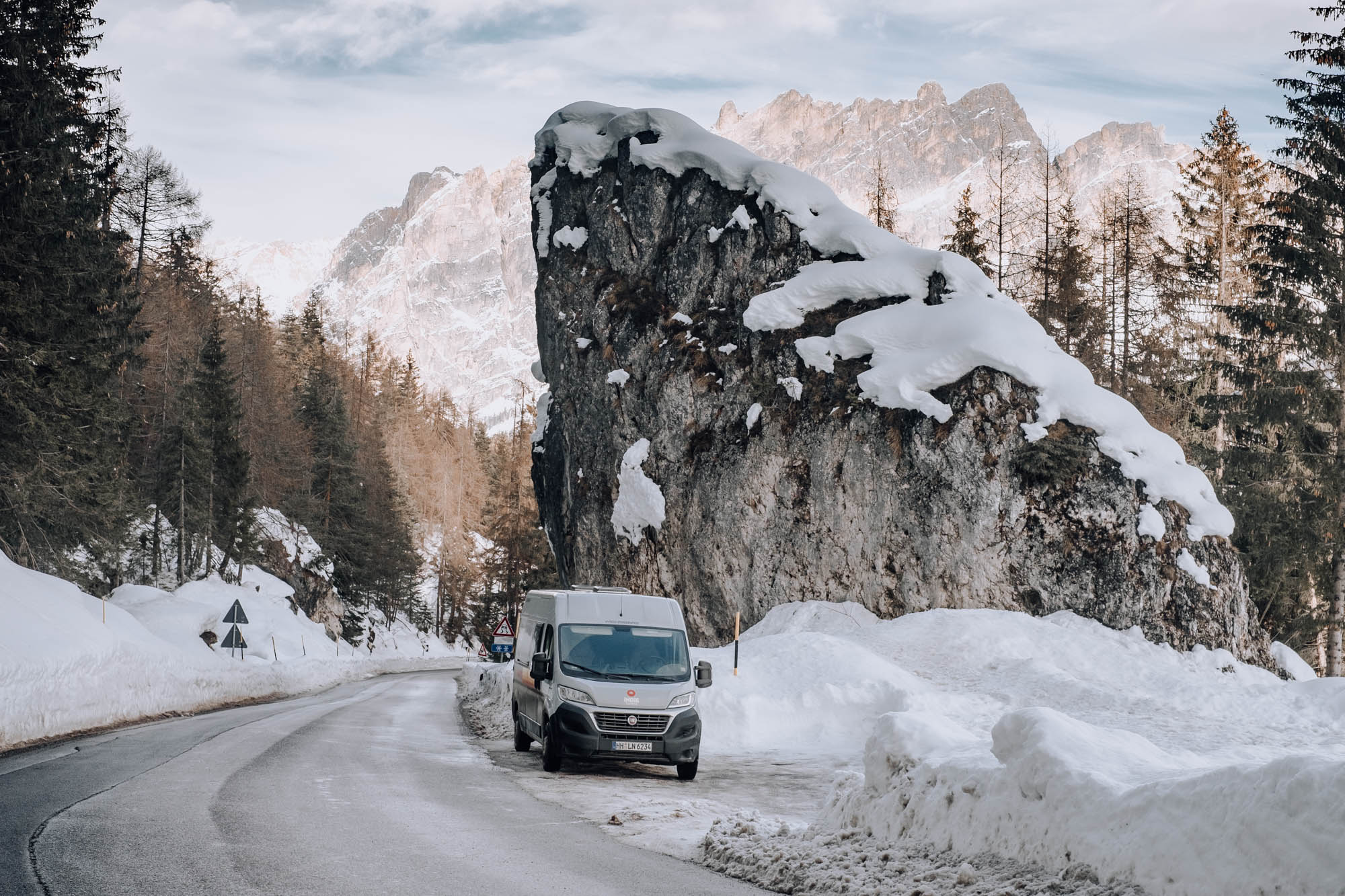 Falzarego Pass, Dolomites, Italy