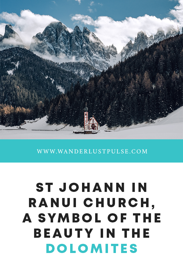 St Johann in Ranui Dolomites - St Johann in Ranui Church, a symbol of the beauty