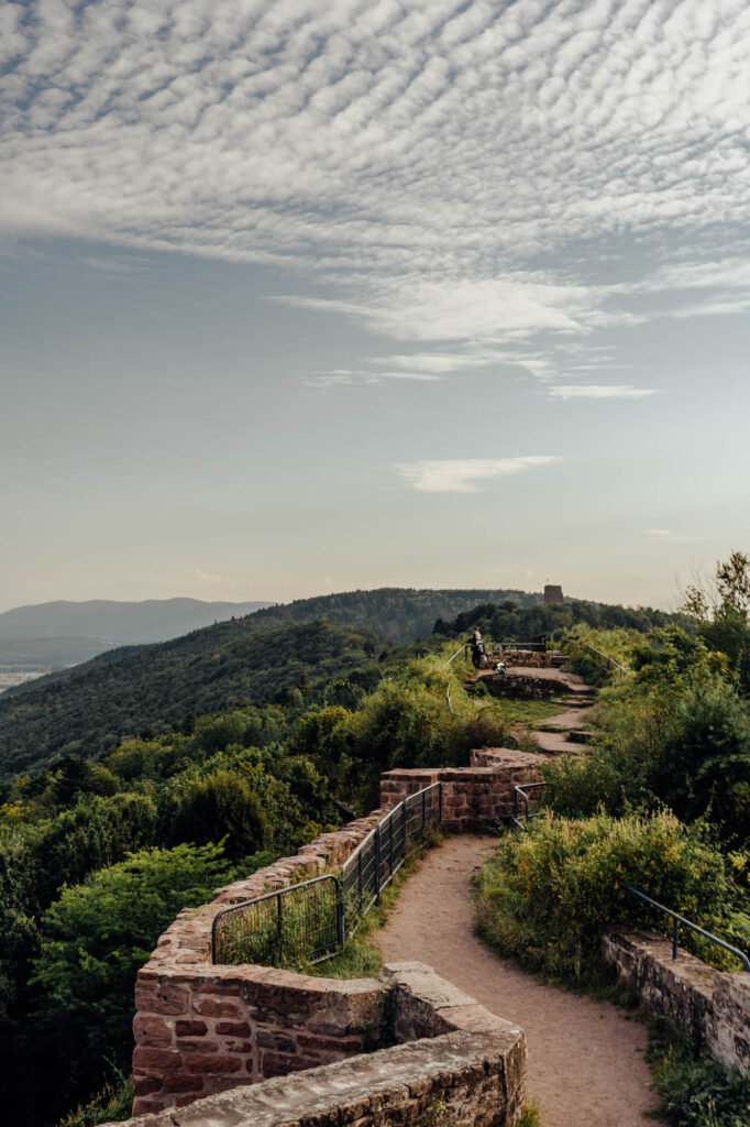 Haut Barr Castle Bridge - Haut-Barr Castle, The Eye of the Alsace