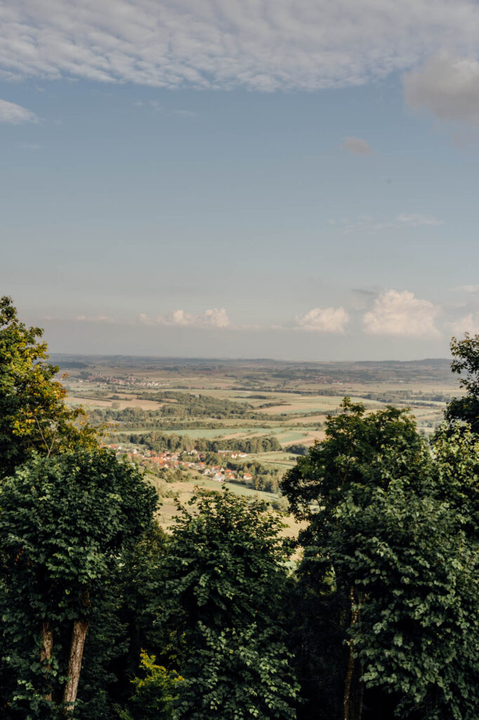 Haut Barr Castle view - Haut-Barr Castle, The Eye of the Alsace