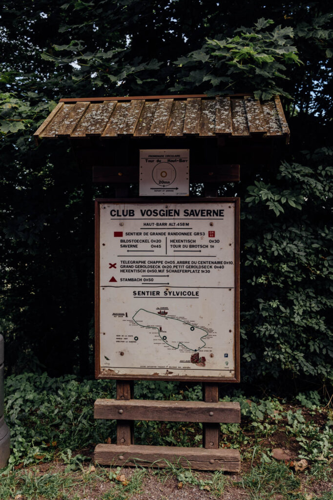 Parking info Haut Barr Castle - Haut-Barr Castle, The Eye of the Alsace