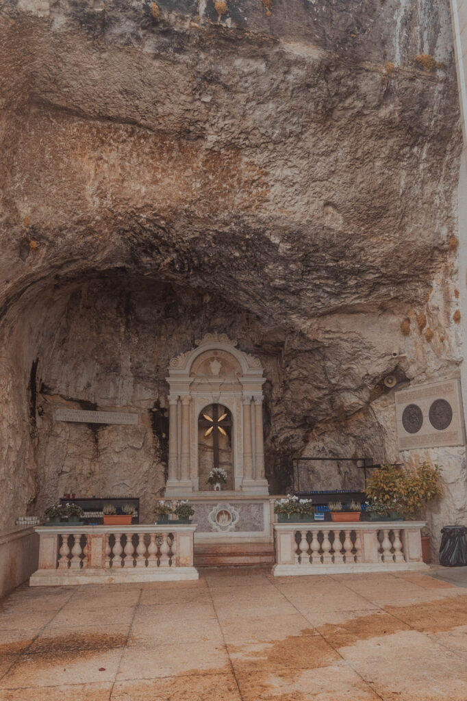 Madonna Della Corona Cliff - The Sanctuary of Madonna Della Corona, an Italian Church Built into a Cliff