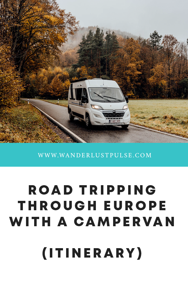 Campervan Itinerary - Road tripping through Europe with a campervan in 2024 (Itinerary)