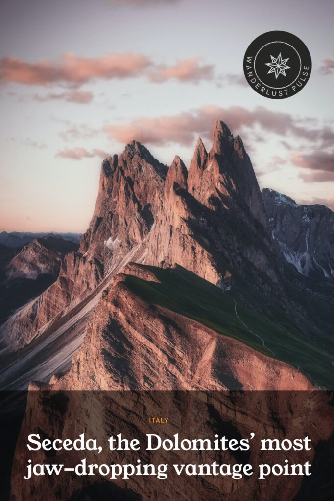 SECEDAArtboard 1 - Seceda, the Dolomites’ most jaw-dropping vantage point