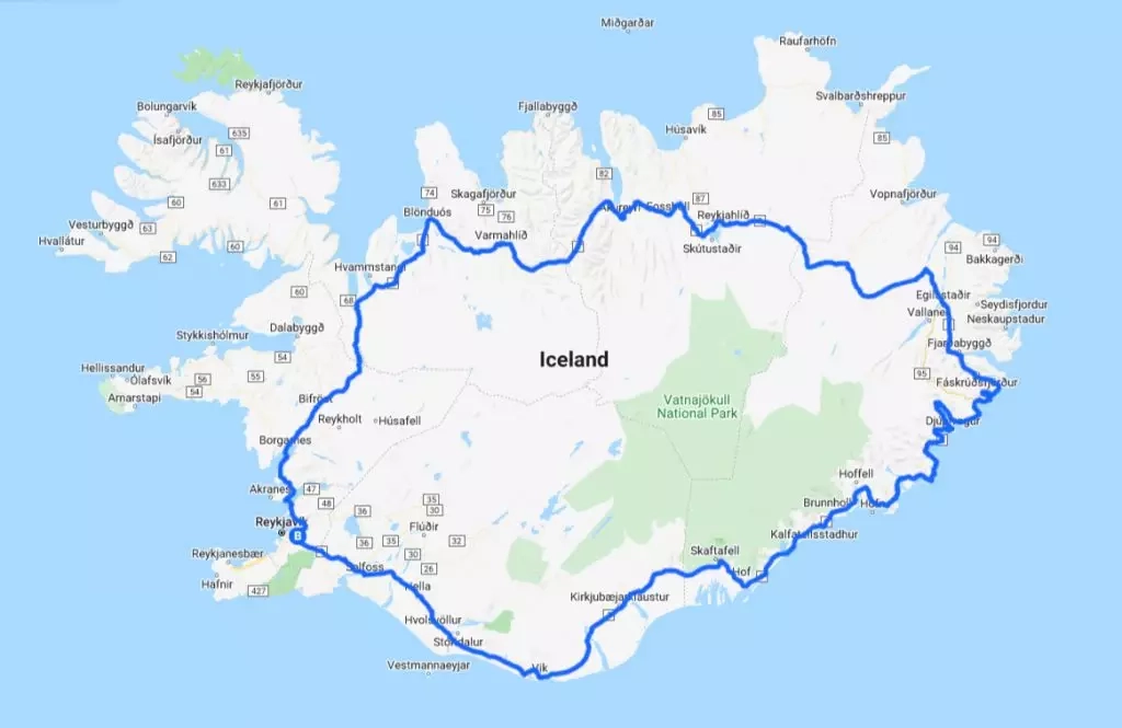 Iceland ring road route - Your Ultimate Guide to Planning an Iceland ring road itinerary