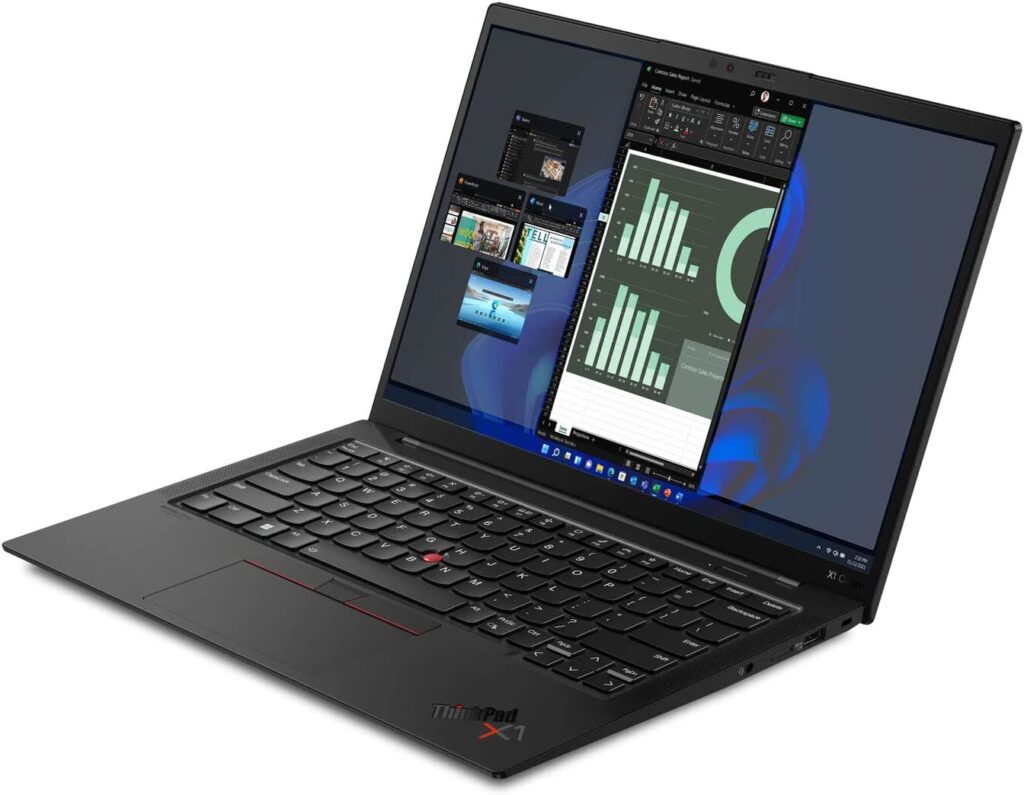 Lenovo ThinkPad X1 Carbon - 9 Best i7 windows laptop for traveling in 2023 - Buyers Guide