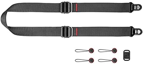 Peak Design Slide Lite Camera Strap Black - 9 Best Camera straps for traveling in 2024