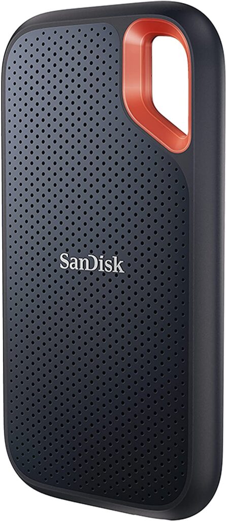 SanDisk 1TB Extreme Portable SSD - 9 Best hard drives for traveling in 2023 - Buyers Guide